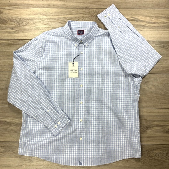 UNTUCKit Other - UNTUCKit Gingham Plaid Check Button Down Shirt
